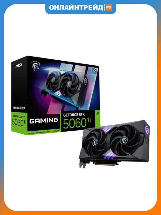 Видеокарта GeForce RTX 5060 Ti GAMING OC 16G